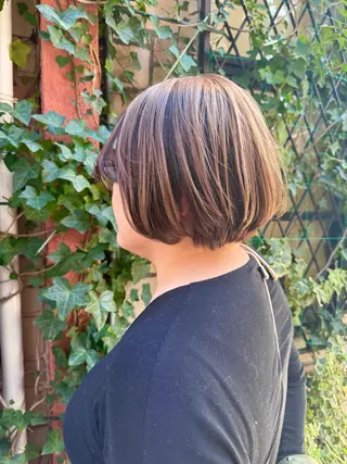 ショート 溝口 槙里也のヘアスタイル