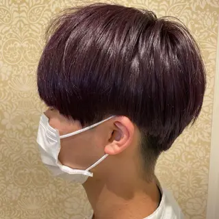 ショート カラー 髪質改善カラー💎 オオネヨシナリのヘアスタイル