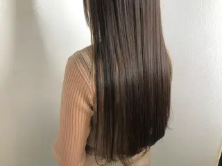 ロング カラー ヘアアレンジ マツエク・マツパ 透明感カラー🫧ヘア セット🫧松本菜月の眉毛・アイブロウイメージ