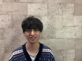 パーマ メンズ 小野寺空也✂️ 似合わせショートのヘアスタイル