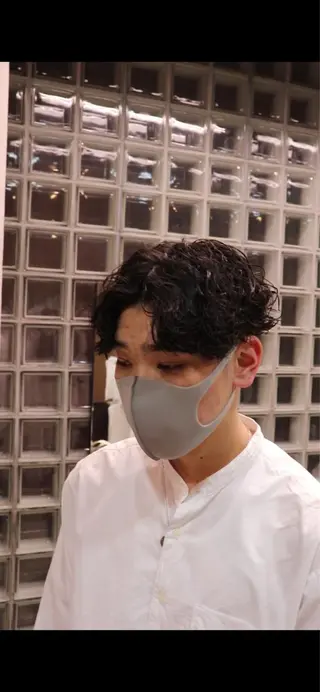 ショート パーマ メンズ 🌀パーマ特化 美容師🌀/しゅんのヘアスタイル