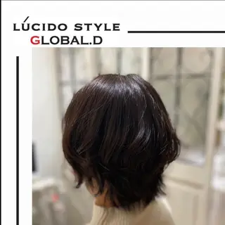 ショート カラー パーマ ヘアアレンジ メンズ キッズ ✂︎ショート、ボブ、 レイヤー🩵YUMIのヘアスタイル