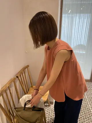 ショート カラー 砂原 ひよりのヘアスタイル