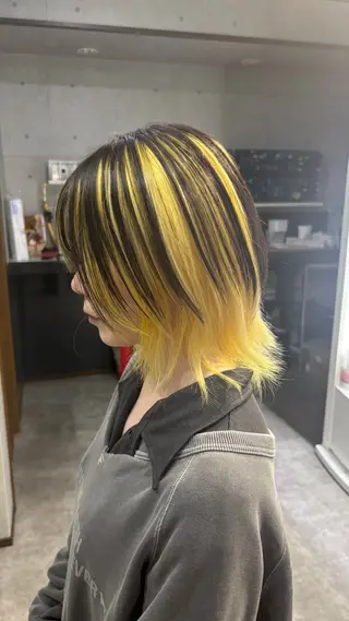 ミディアム REVE美容室 REVEマツエクのヘアスタイル
