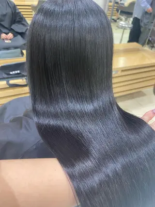 ロング カラー ヘアアレンジ TSUNA 🌙 Lim 五反田のマツエク・マツパデザイン