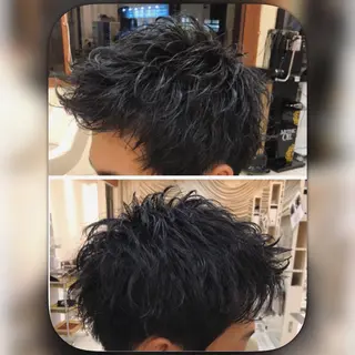 ショート メンズ Lit.豊橋 夏目のヘアスタイル