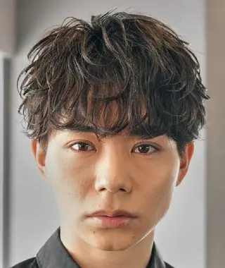 パーマ メンズ 仙台フェザーパーマ/ fifth/遠藤楓雅のヘアスタイル