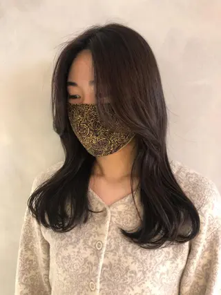 ロング ❤︎︎韓国ヘア❤︎︎ 𝑺𝒉𝒊𝒉𝒐のヘアスタイル