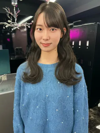 ロング カラー haruka /透明感カラーのヘアスタイル