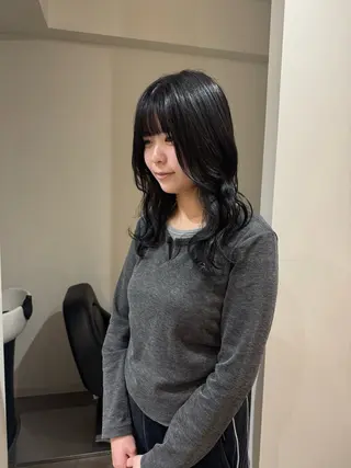 ロング カラー 大人な抜け感レイヤー remi🖤のヘアスタイル