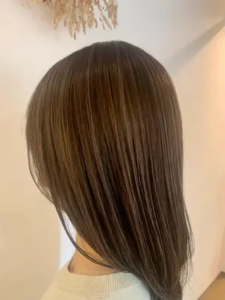 セミロング ⭐️似合わせ⭐️ ほかぞの　りかのヘアスタイル