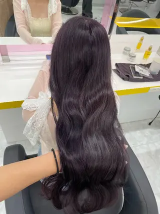 ロング カラー 🦋色落ち綺麗カラー メンズYUZU🦋‪のヘアスタイル