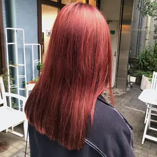 ロング カラー ワンカールで盛れる レイヤー🎀Macoのヘアスタイル