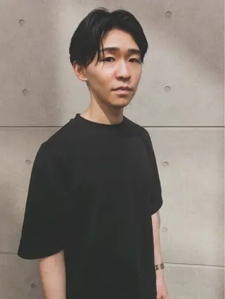 ショート パーマ メンズ 原宿↔︎浦和　美容師 折笠　亮のヘアスタイル
