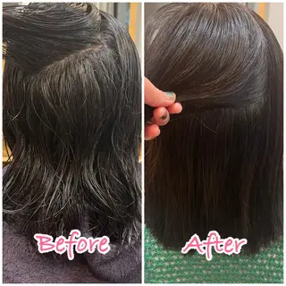 パーマ カット 🌸 飯野 舞桜のヘアスタイル