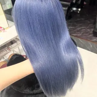 セミロング カラー ヘアアレンジ メンズ 🌟🍒ハイトーン 韓国ヘア/ユウミのヘアスタイル