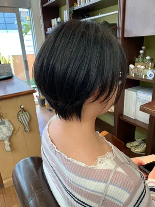 ショート Lotus hair design所属・カット特化美容師 齋藤桐のヘアスタイル