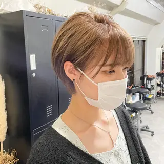 ショート カラー パーマ ヘアアレンジ メンズ キッズ ネイル マツエク・マツパ 大人スタイル 太田のヘアスタイル