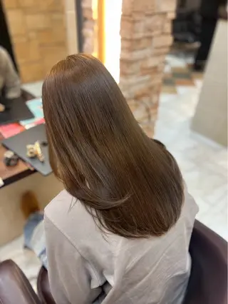 ロング 皆川 優奈のヘアスタイル