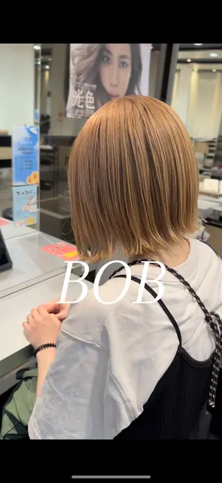 ショート カラー 店長/髪質改善/ ナチュラル/松若　優のヘアスタイル