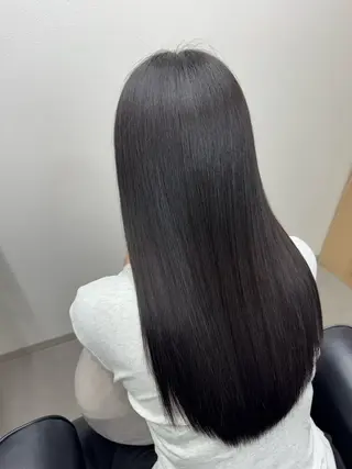 ロング カラー 艶髪改善師/高橋潤 /縮毛矯正のヘアスタイル