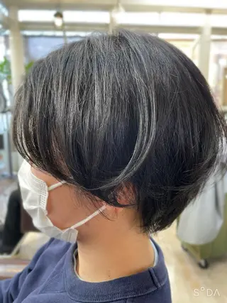 ショート カラー/フリーランス 鈴木 亜紀子のヘアスタイル