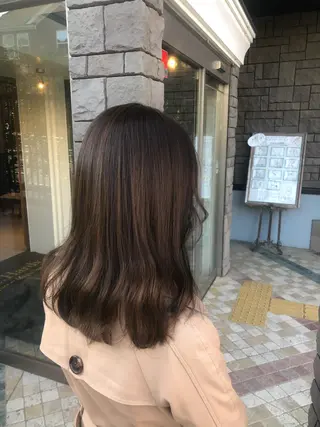ミディアム kyosuke 透明感カラーのヘアスタイル
