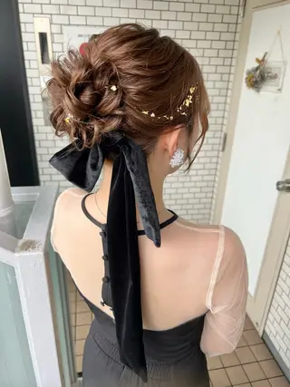 ヘアアレンジ 大人可愛いヘアメイク 💋🧚‍♀️しずかのヘアスタイル