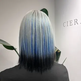 ミディアム カラー EMMA🤍 CIERA.心斎橋のヘアスタイル