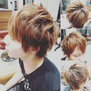 ショート ミディアム セミロング ロング カラー パーマ ヘアアレンジ メンズ キッズ ネイル まつエク ひがし さゆりのヘアスタイル