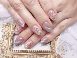 ネイル マジック ミラーのネイルデザイン