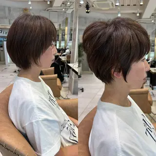 ショート 大人ショート特化/ カットモデル/表参道のヘアスタイル