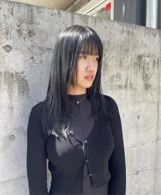 ロング カラー 🔗透明感カラー🔗 エクステ✂️はるちかのヘアスタイル