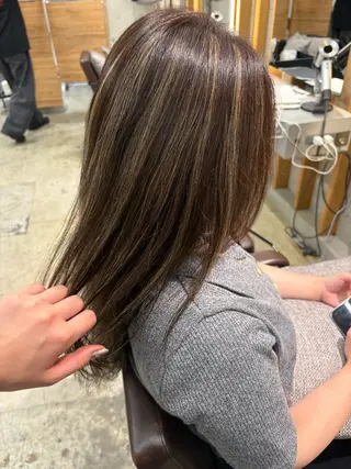 ロング Watanabe Maiのヘアスタイル