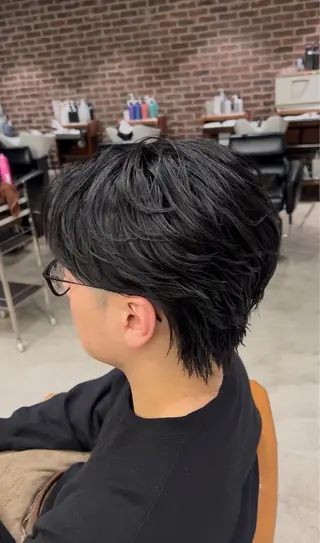 ミディアム tomoメンズ特化 /パーマ/カットのヘアスタイル