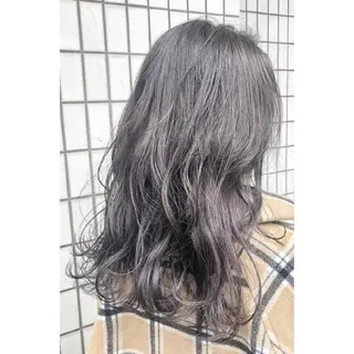 セミロング カラー ヘアアレンジ 髪質改善サロン🍃 AIRI のヘアスタイル
