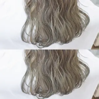 セミロング カラー 🟦髪質改善6年 💊YAMAMOTOのヘアスタイル