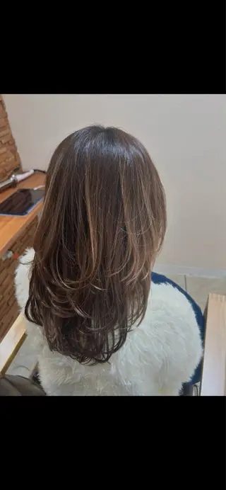 ロング 海外ヘア/透明感ヘア 湘南台/hinakoのヘアスタイル