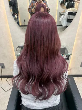 ロング 池田 かずみのヘアスタイル