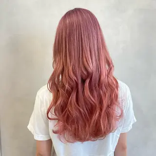 ロング カラー 🩵ブリーチカラー 🐈MIORI🩵のヘアスタイル