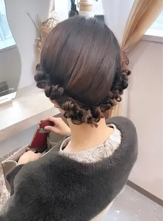 ロング ヘアアレンジ Mila chihiroのヘアスタイル
