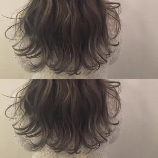 ロング カラー 池田 真由美のヘアスタイル