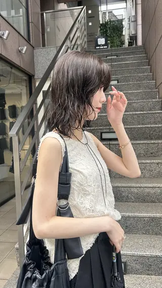 パーマ じゅわっと暖色カラー 🍊Moemiのヘアスタイル