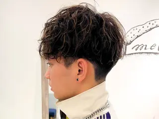 ショート パーマ 💐メンズ特化× パーマ💐早坂駆留のヘアスタイル