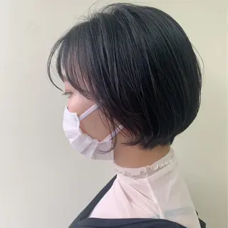 ショート 韓国ﾍｱ&ｼｮｰﾄ ボブ💜桑原のヘアスタイル