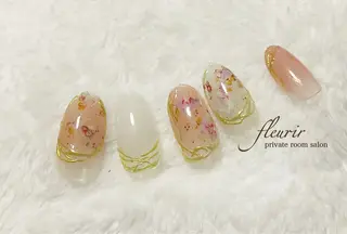 ネイル フルリール 【プライベートサロンのネイルデザイン