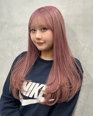 ロング 暖色カラー/レイヤー カット☁️MEI☁️のヘアスタイル