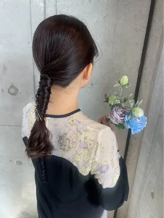 ロング ヘアアレンジ 美髪× ヘアセット✨Araiのヘアスタイル