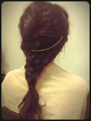 ヘアアレンジ 沢田 瞳のヘアスタイル