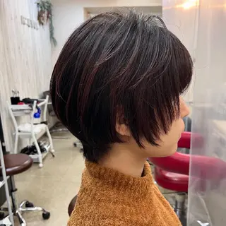 ショート カラー ショート専門 笠井翔太のヘアスタイル